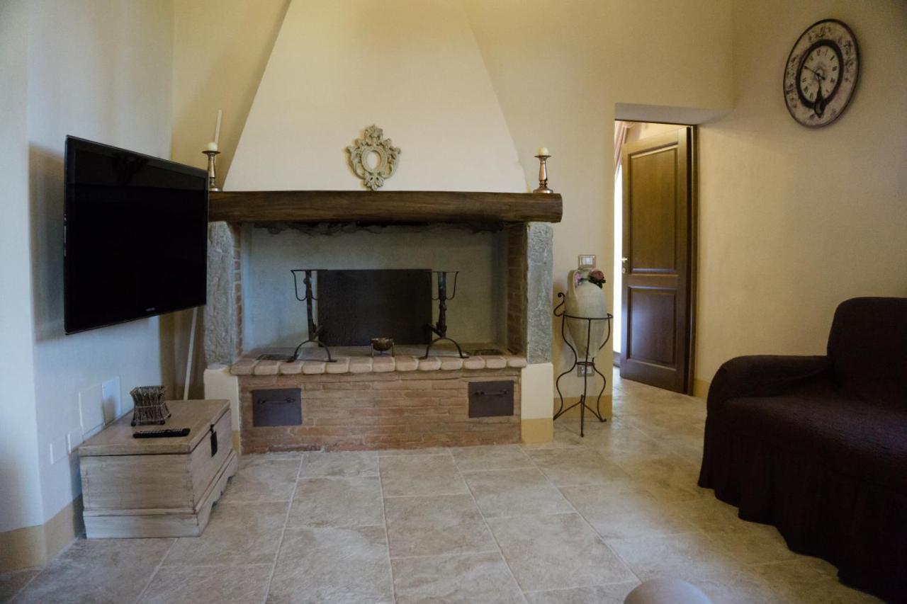 Antica Casa Del Glicine Apartment ปอจจิบองซี ภายนอก รูปภาพ